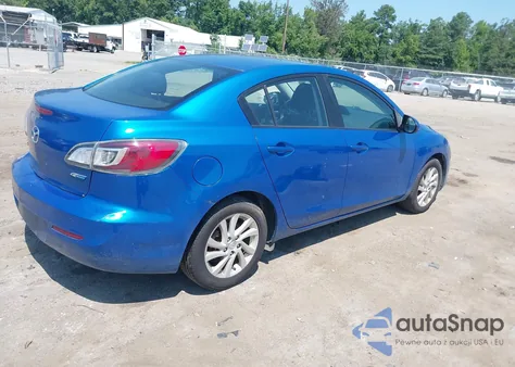 2012 Mazda Mazda3 I Touring z USA, uszkodzony, nr VIN JM1BL1V79C1645448